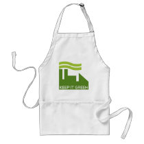 Corporate Green Recycle Aprons