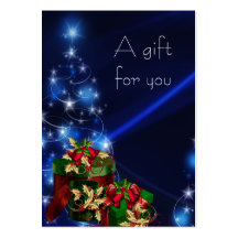 Corporate Holiday Gift Certificates Business Cards
