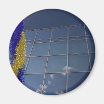 corporate holiday greetings magnet