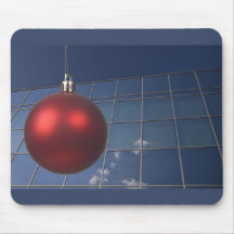 corporate holiday greetings mouse pad