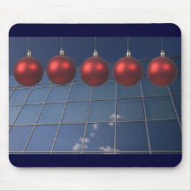 corporate holiday greetings mouse pad