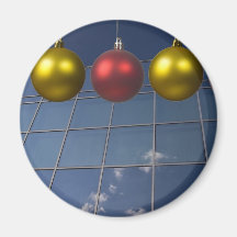corporate holiday greetings refrigerator magnets