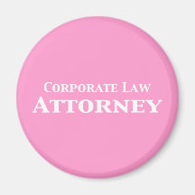 Corporate Law Attorney Gifts Fridge Magnet