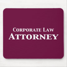 Corporate Law Attorney Gifts Mousepad