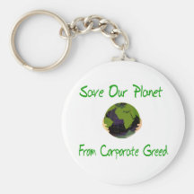Corporate Planet Key Chains