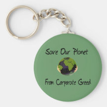 Corporate Planet Keychain