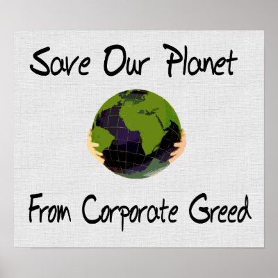 Corporate Planet Posters by orsobear