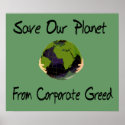 Corporate Planet posters