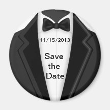 Corporate Save the Date Fridge Magnet