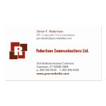 Corporate Squares Business Card