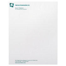 Corporate Squares Letterhead