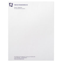 Corporate Squares Letterhead