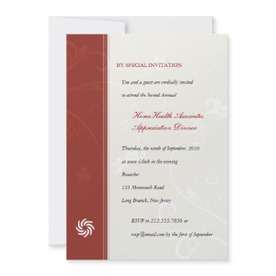 Corporate Vines Invitation by starstreamdesign