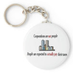 Corporations are not people Keychain