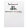 Corporations are not people Letterhead