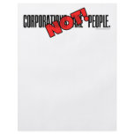 Corporations Are People. NOT! Flyer