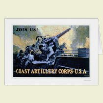 Corps d'artillerie de côte (US02042) cartes