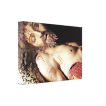 Corpse of Christ by Gregorio Fernandez Gallery Wrap Canvas