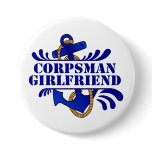 Corpsman Girlfriend, Anchors Away! Pin