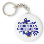 Corpsman Girlfriend, Anchors Away! Keychain