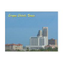 Corpus Christi Skyline Postcard