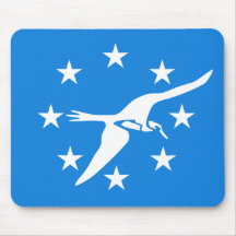Corpus Christi, Texas, United States flag Mousepads