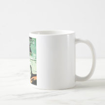 Corre La Licorne ~ Vintage Automobile Ad Coffee Mugs