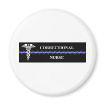 Corrections Nursing  rectangle Magnet