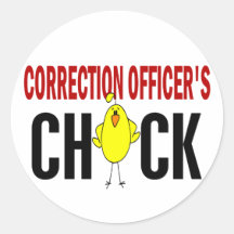 Corrections Officer’s  Chick Stickers
