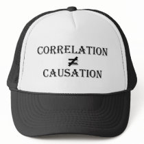 Correlation Does Not Equal Causation Mesh Hat