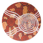 Corroboree II Aboriginal Art stickers