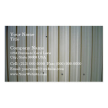 corrugated steel texture business cards