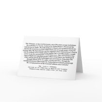 Corrupt Federal Reserve Quote by Louis T McFadden Card