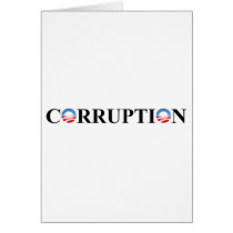 CORRUPTION GREETING CARDS