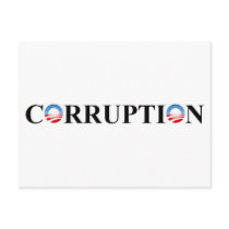 CORRUPTION POST CARDS