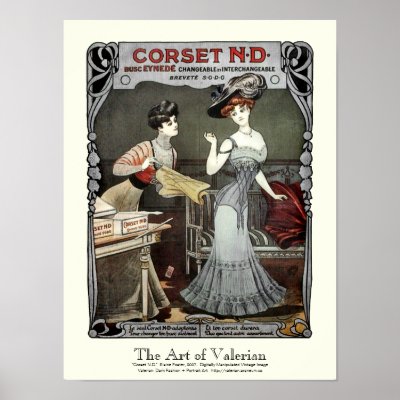 Corset N.D. - Print by Valerian