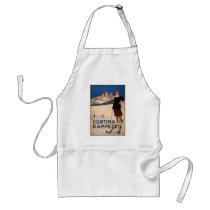 Cortina d'Ampezzo Vintage Travel Poster Art Aprons