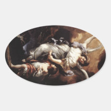 Cortona: The Guardian Angel, Oval Stickers