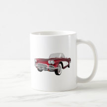Corvette 1961 C1 : La sucrerie Apple finissent : Tasse À Café