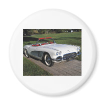 Corvette antique cars classic autos vintage cars refrigerator magnet