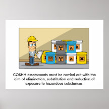COSHH 001 POSTER
