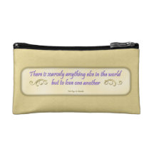Cosmetic Bag: Love One Another