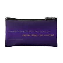 Cosmetic Bag: Réaliser l'idéal