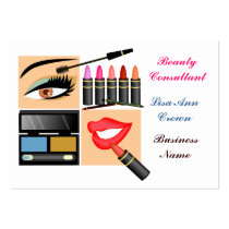 Cosmetic Sales Person business cards