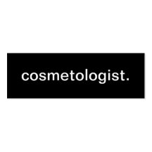 Cosmetologist Business Card