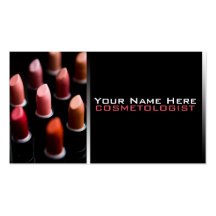 Cosmetologist Business Cards