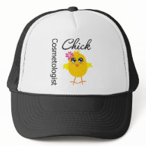 Cosmetologist Chick Trucker Hats