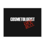 COSMETOLOGIST DARK POSTCARD
