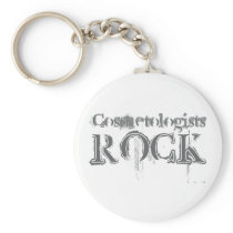 Cosmetologists Rock Keychain