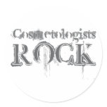 Cosmetologists Rock stickers